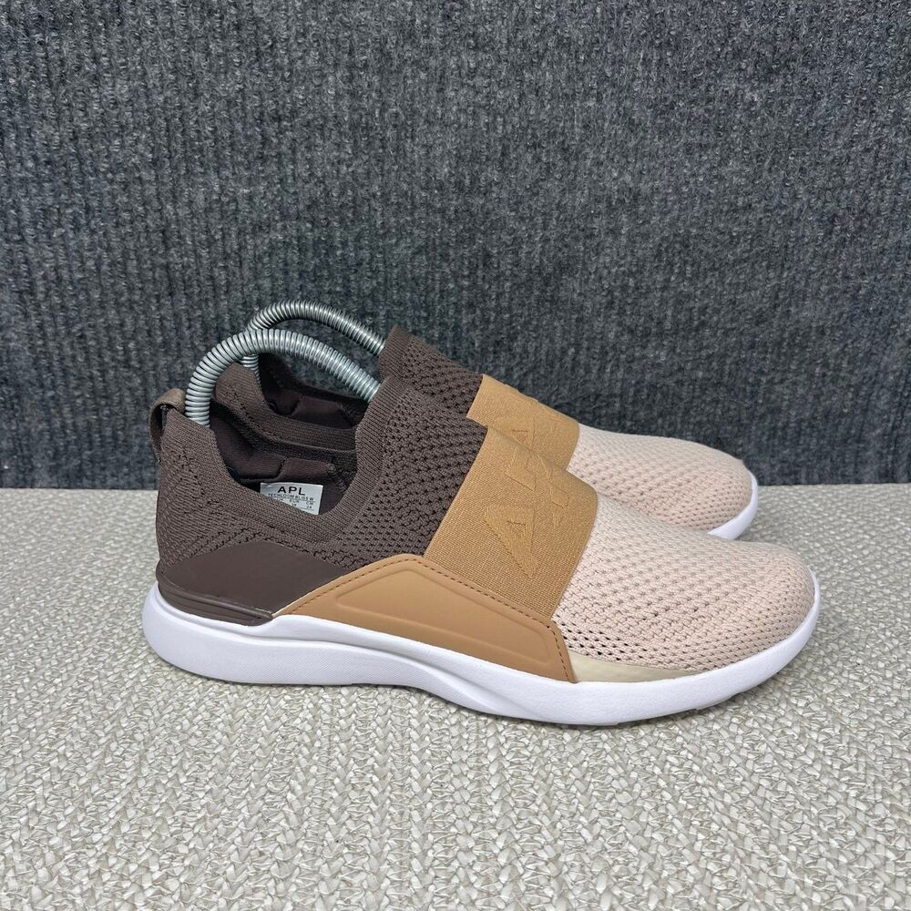 APL Athletic Propulsion Labs TechLoom Bliss Chocolate Caramel Silk Running 7.5 W